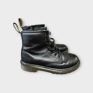 Dr. Martens 1460 Combat Boots Kids Black Size 3